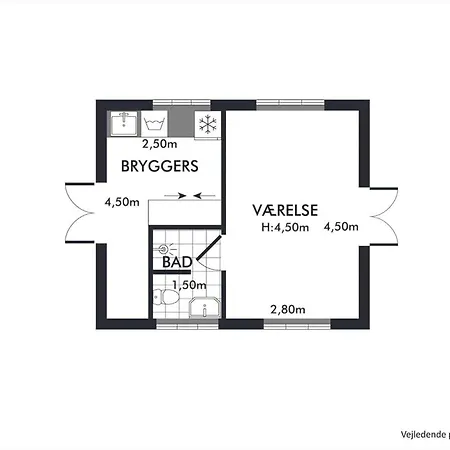 Bl1146-saltum-kalundborgvej-25 Дом отдыха Pirupshvarre